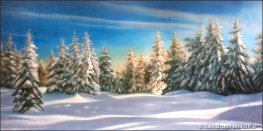 Backdrops: Winter Trees 2B