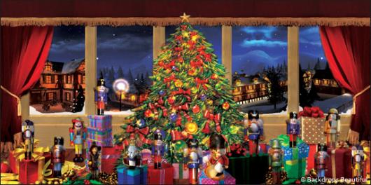 Backdrops: Xmas Nutcracker 4