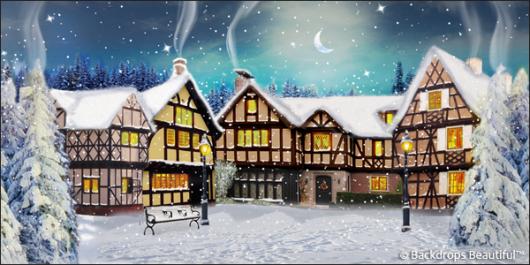 Backdrops: Winter Village 6C
