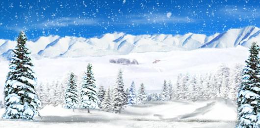 Backdrops: Winter Wonderland 4A
