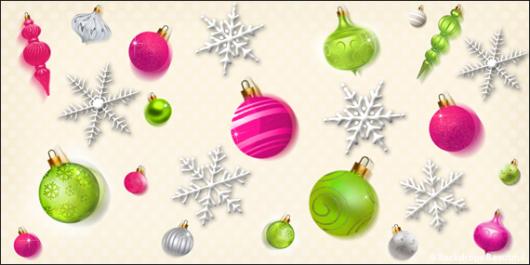 Backdrops: Ornaments 1B