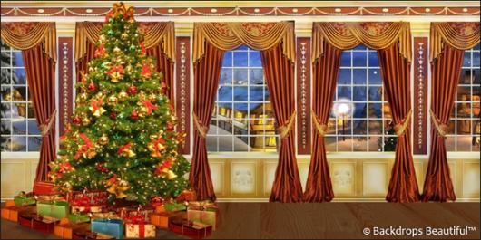 Backdrops: Xmas Tree 7