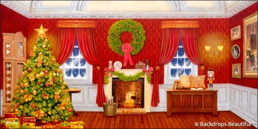 Backdrops: Xmas Home 8