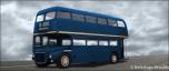 London Bus 2 Blue