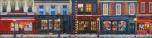 European Street Scene 7B Panel