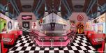 Diner Inside 2 Panel
