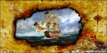 Treasure Map 7 Pirate Ship
