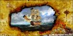 Treasure Map 9 Pirate Ship
