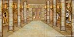 Egyptian Tomb 4 Columns