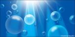 Bubbles 1 Blue