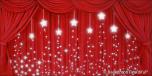 Drapes Red 4 Stars