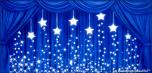 Drapes Blue 2 Stars