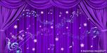 Drapes Purple 4 Music