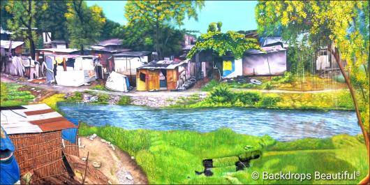 Backdrops: Rural Village 1