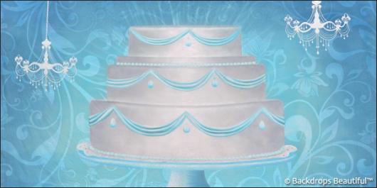 Backdrops: Celebrate 6 Cake