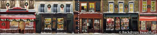 Backdrops: European Street Scene 9(panel) (Alt View)