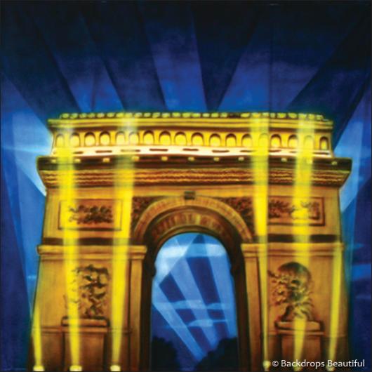 Backdrops: Paris Arch De Triumph 1B