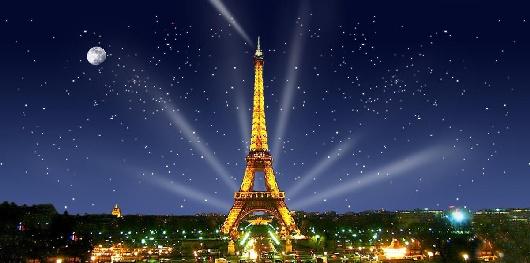 Backdrops: Paris Eiffel Tower 1