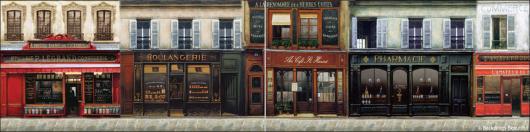 Backdrops: French Street 4B Panel
