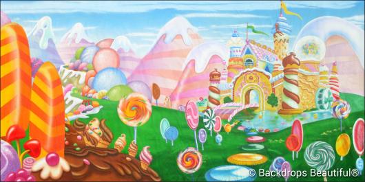 Backdrops: Candyland 12