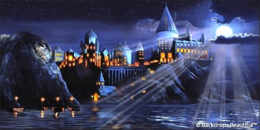 Backdrops: Castle 5 Moonlight