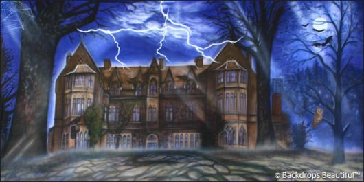 Backdrops: Haunted Mansion 2