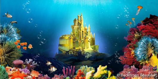 Backdrops: Coral Reef 11 Castle