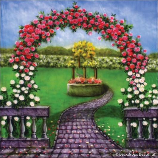 Backdrops: Rose Garden 1