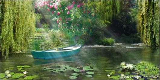 Backdrops: Pond 1 Boat