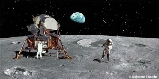Backdrops: Moon Landing 2