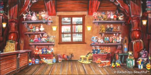Backdrops: Toy Shop Interior 4
