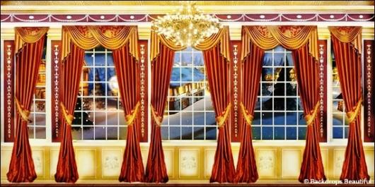 Backdrops: Mansion View 4 Drapes