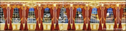 Backdrops: Mansion View  7 Panel