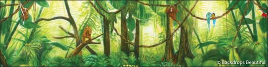 Backdrops: Forest 2E Monkeys