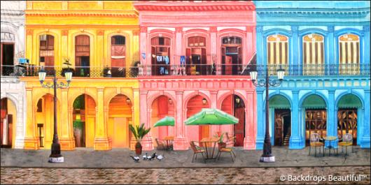 Backdrops: Havana Streets 1