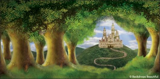 Backdrops: Enchanted Castle 1B