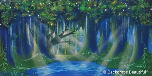 Backdrops: Enchanted Trees 5 Night