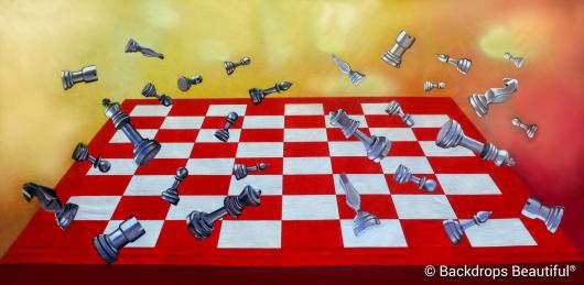 Backdrops: Fantasy Chess Board