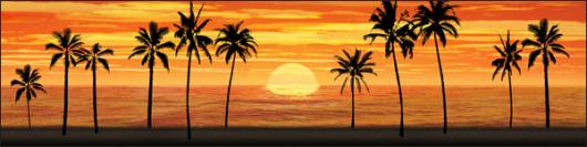Backdrops: Sunset Beach 9
