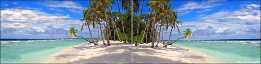 Backdrops: Tropical Beach  7B Panel