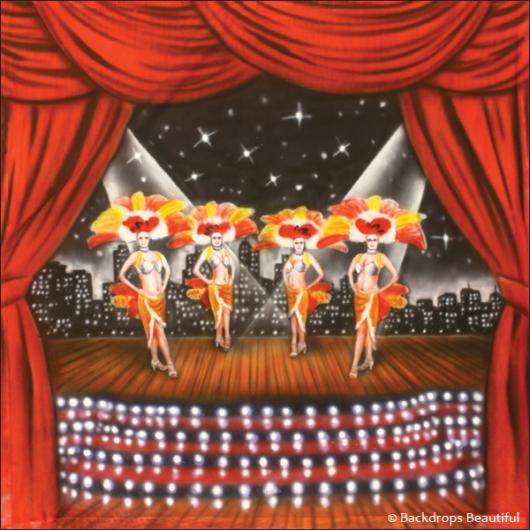 Backdrops: Stage Showgirls 2D