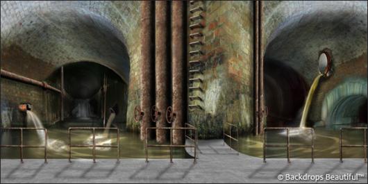 Backdrops: Sewer 1