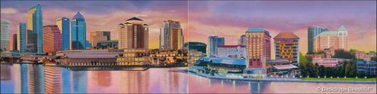 Backdrops: City Skyline 15 Panel