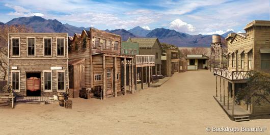 Backdrops: Old Western Town 10