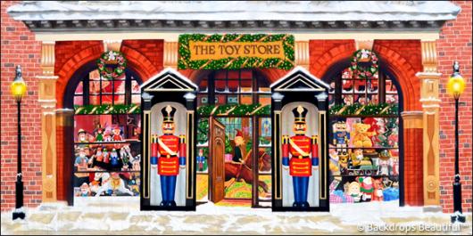 Backdrops: Xmas Toy Store 3