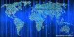 World Map 1 Lights