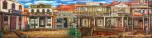 Old Western Town 3 Panel
