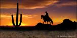 Cowboy Sunset 2 Cactus